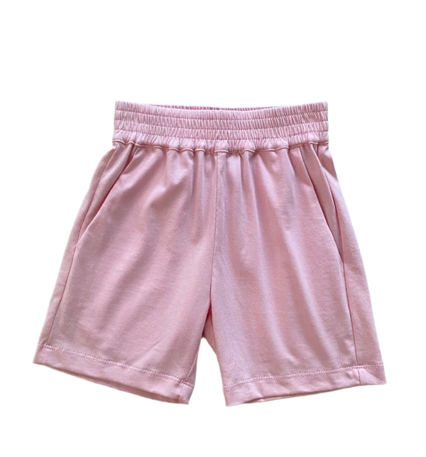 Cotton Shorts in Candy Pink